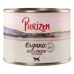 Purizon Organic, 6 x 200 g - Kaczka i kurczak z cukinią - Mokra karma dla kotów Purizon Organic, 6 x 200 g - Kaczka i kurczak z cukinią - Mokra karma dla kotów - miniaturka - grafika 1