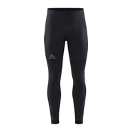 Spodnie sportowe męskie - Męskie Spodnie CRAFT PRO TRAIL TIGHTS M 1912446-999000 – Czarny - miniaturka - grafika 1
