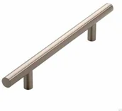 Zawiasy, okucia i inne akcesoria - Uchwyt meblowy podłużny 885 128 Srebrny Polerowany - miniaturka - grafika 1