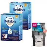 Mleko modyfikowane - Bebilon 3 Advance Pronutra Junior Formuła na bazie mleka po 1. roku życia + Lovi Kubek ze słomką Junior Salt&Pepper 250 ml GRATIS zestaw 2 x 1000 g - miniaturka - grafika 1