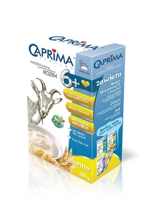 Safemask Caprima Kaszka manna z pełnym mlekiem kozim, 225 g - Żywienie medyczne - miniaturka - grafika 1