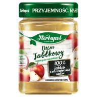 Dżem - Herbapol Dżem jabłkowy o obniżonej zawartości cukru 280 g - miniaturka - grafika 1