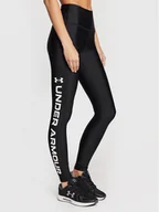 Legginsy - Under Armour Legginsy HeatGear® 1376327 Czarny Slim Fit - miniaturka - grafika 1