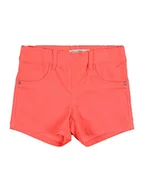Spodenki damskie - NAME IT Szorty dziewczęce Nmfsalli Twibatinna Neon, koralowy neonowy, 110 cm - miniaturka - grafika 1