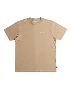 Billabong Dzianinowy top z krótkim rękawem Arch Crew SS męski zielony XL - Koszulki męskie - miniaturka - grafika 1