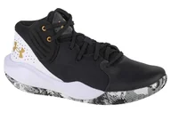Koszykówka - Under Armour Jet 21 3024260-006, Męskie, Buty Do Koszykówki, Czarne - miniaturka - grafika 1