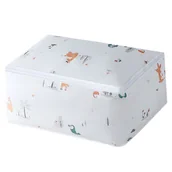 Pokrowce na ubrania - Torba na pościel zabawki ubrania duży pokrowiec peva w zwierzęta 60x40x25 - miniaturka - grafika 1