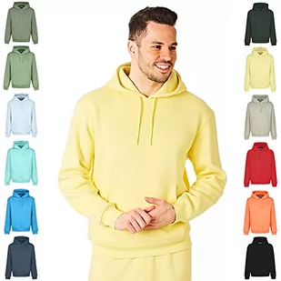 Ript Essentials by Ript Performance RCSWT763 męska bluza z kapturem miękka w dotyku Lougewear bluza z kapturem, żółta, XL - Bluzy męskie - miniaturka - grafika 1