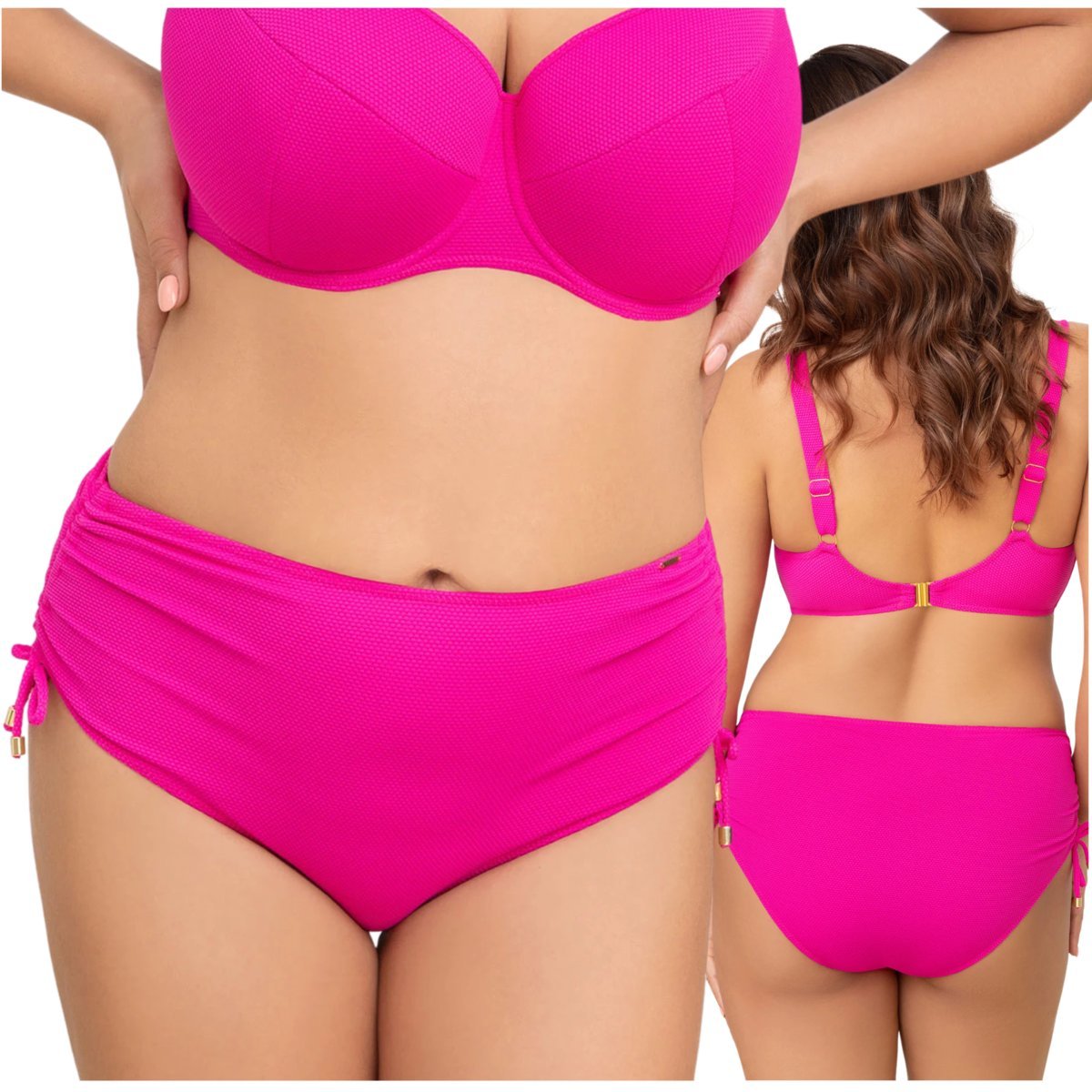 Majtki kąpielowe CORIN DALLAS figi 06404 róż - Rozmiar S