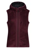 Kamizelki damskie - CMP Kamizelka polarowa w kolorze bordowym - miniaturka - grafika 1