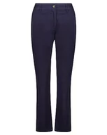 Spodnie damskie - GANT Damskie spodnie slim chinos klasyczne, Evening Blue, Standard, niebieski (Evening Blue), 44W - miniaturka - grafika 1