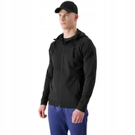 Bluzy męskie - Bluza męska 4F FNK M512 głęboka czerń 4FWSS25TFSWM512 20S M - miniaturka - grafika 1