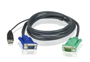 Aten 2L-5202U Kabel HD15M+USB AM/ SPHD15M - Kable komputerowe i do monitorów - miniaturka - grafika 8