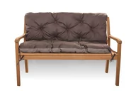 Poduszki ogrodowe - Poduszka na ławkę ogrodową 100 x 50 x 40 cm, Poduszka na huśtawkę, Poduszka na sofę, Brązowa - miniaturka - grafika 1