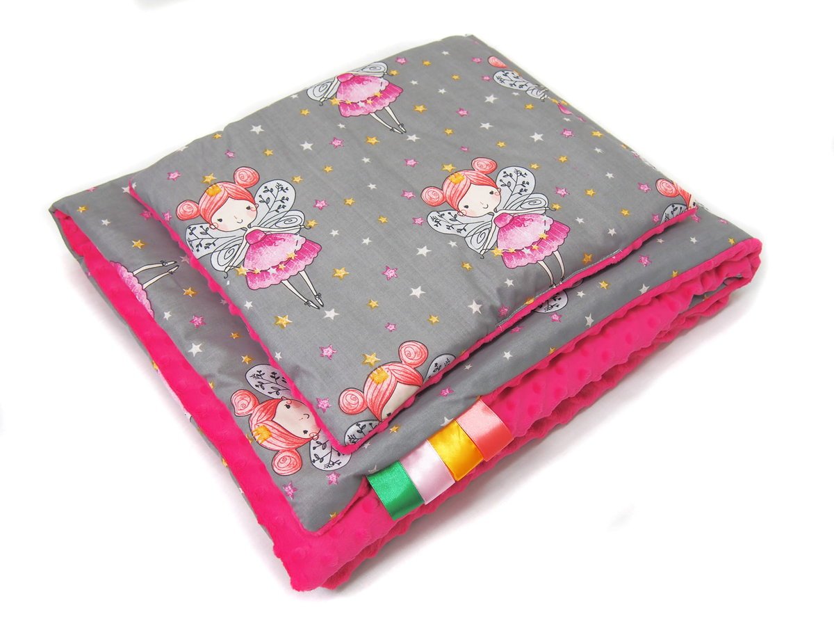 KOCYK PRZEDSZKOLAKA DO PRZEDSZKOLA MINKY 100x135 + PODUSZKA Kerstin