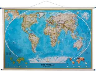 Świat Classic. Mapa ścienna polityczna 1:19 663 000, National Geographic - Atlasy i mapy - miniaturka - grafika 1