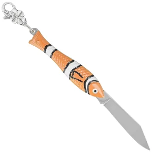 Nóż składany Mikov Fishlet 130 Clown, Satin 420 (130-NZn-1/CLOWN) - Noże - miniaturka - grafika 3