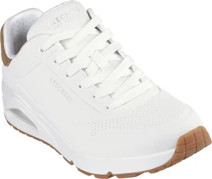 Skechers Street Uno - Suited on Air męskie trampki 183004 WHT biały , Rozmiar buta:48.5 EU - Trampki męskie - miniaturka - grafika 1