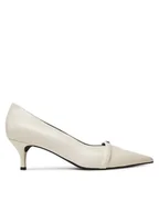 Czółenka - Furla Szpilki Core Decollete T.50 YH42FCD X30000 IT 1704S Biały - miniaturka - grafika 1