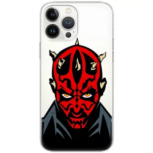 Etui Star Wars dedykowane do Samsung A13 5G, wzór: Darth Maul 004 Etui częściowo przeźroczyste, oryginalne i oficjalnie licencjonowane - Etui i futerały do telefonów - miniaturka - grafika 1