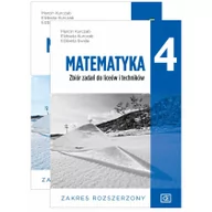 Podręczniki dla liceum - Pakiet Matematyka 4. Podręcznik i zbiór zadań do liceów i techników. Zakres rozszerzony - miniaturka - grafika 1