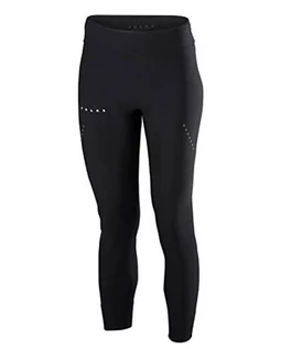 Spodnie damskie - Falke Cellulite Control 7/8 damskie spodnie do biegania z kompresją, Shape Legging z włókien funkcyjnych, 1 sztuka, legginsy czarne, różne rozmiary czarny czarny (Black 3000) X-S 38348 - grafika 1