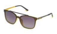 Okulary przeciwsłoneczne - Uniwersalne okulary przeciwsłoneczne POLICE model SPL528990GBF (Szkło/Zausznik/Mostek) 99/99/145 mm) - miniaturka - grafika 1