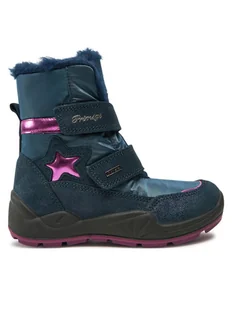 Primigi Śniegowce 4883133 S Granatowy - Buty dla dziewczynek - miniaturka - grafika 1