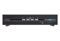Przełączniki KVM - ATEN CS1144H4 przełącznik KVM Czarny CS1144H4-AT-G - miniaturka - grafika 1