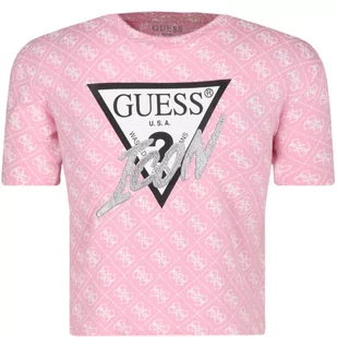 Guess T-shirt | Cropped Fit - Koszulki męskie - miniaturka - grafika 1