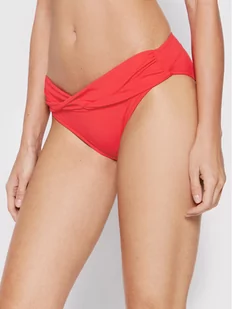 Seafolly Dół od bikini Collective 44320-942 Czerwony - Sukienki - miniaturka - grafika 1