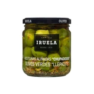 Pasztet i przetwory mięsne - Oliwki Zielone VERDIAL Chupadedos 365g - miniaturka - grafika 1