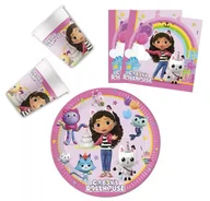 Zestawy naczyń dla dzieci - Zestawa URODZINOWA KOCI DOMEK GABI Gabby's Dollhouse - miniaturka - grafika 1
