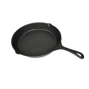 Patelnia grillowa, żeliwna, 30 cm, okrągła - Patelnie - miniaturka - grafika 1