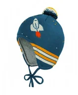 Czapki damskie - Czapka zimowa dziecięca Maximo Mini z troczkami 47 - miniaturka - grafika 1