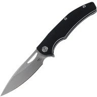 Scyzoryki - CH noże CZARNA RĘKOJEŚĆ G10 D2 WYKOŃCZENIE STONEWASH 3524-G10-BK - miniaturka - grafika 1