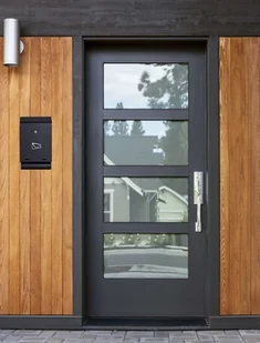 Skrzynka pocztowa na listy Hadvar czarna - Skrzynki na listy - miniaturka - grafika 11