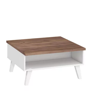 Ława NOR-06 Nordis MebloCross Craft Złoty / Biały Mat - Ławy i stoliki kawowe - miniaturka - grafika 1