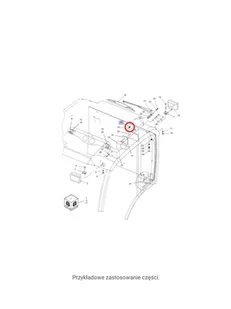 NEW HOLLAND CASE Dysza CNH 87771842 87771842 - Części i akcesoria do maszyn rolniczych - miniaturka - grafika 1