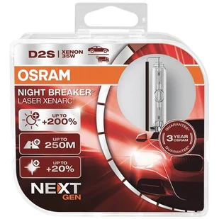 OSRAM XENARC NIGHT BREAKER LASER NextGen D2S (66240XNN-HCB) - Żarówki samochodowe - miniaturka - grafika 1