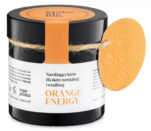 Make Me Bio Orange Energy Nawilżający Krem dla Skóry Normalnej i Wrażliwej 60ml 59070795 - Kremy do twarzy - miniaturka - grafika 1