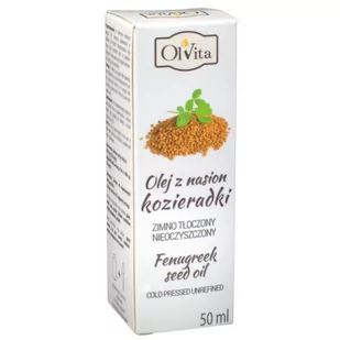 Olvita OLEJ Z NASION KOZIERADKI 50 ML - Olej spożywczy - miniaturka - grafika 1