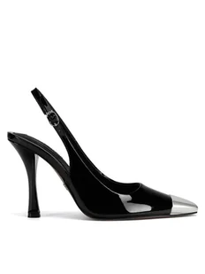 Nine West Sandały WFA3376-1 Czarny - Sandały damskie - miniaturka - grafika 1