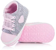 Buty dla dziewczynek - Buciki Dla Dziewczynki, Niechodki Na Ciepłe Dni - miniaturka - grafika 1