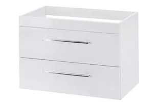 Active Comad  6-częściowy komplet mebli łazienkowych, kolor: biały, wysoki połysk ACTIVE 820 - Szafki łazienkowe - miniaturka - grafika 2