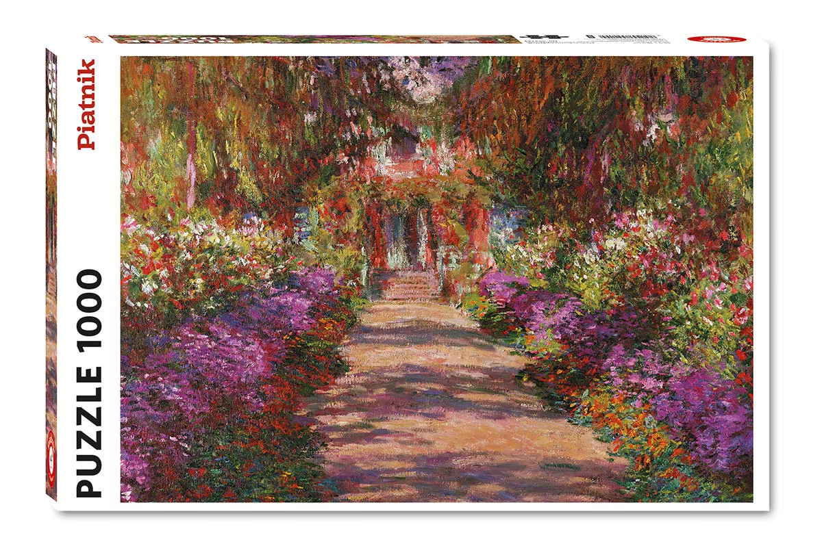 Piatnik Puzzle 1000 Monet Ogród w Giverny