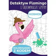 Kolorowanki, wyklejanki - Książeczka edukacyjna A4 Kosmos - miniaturka - grafika 1