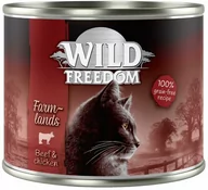 Mokra karma dla kotów - Wild Freedom Adult, 12 x 200 g - Farmlands, Kurczak i wołowina - miniaturka - grafika 1