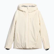 Kurtki i kamizelki sportowe damskie - Kurtka narciarska damska 4F F0866 broken white - miniaturka - grafika 1