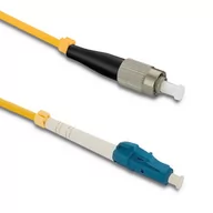 Patchcordy - Qoltec Patchcord Światłowodowy LC/UPC-FC/UPC SM 9/125 G652D 5m 54307 - miniaturka - grafika 1